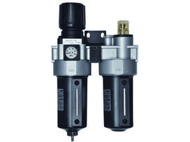 Oro tiekimo filtras su reguliatoriumi ir tepimu 1,0-8,5 bar 1/2" maks 3800 l/min