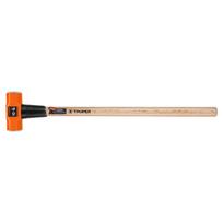 Plaktukas-kūjis aštuonkampe dviguba galva 4500g, medinis kotas 91cm