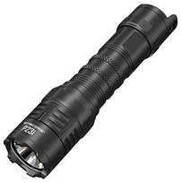 Nitecore P23i taktinis žibintuvėlis – 3000 liumenų, 470 m spindulio nuotolis, įkraunamas per USB-C, 5000 mAh baterija, atsparus vandeniui,atitinka IP68 standartą