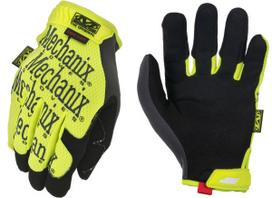Pjūviams atsparios (5/D lygis delno srityje) apsauginės pirštinės Mechanix The Original® CR5 geltonos L dydis. Velcro, dirbtinė oda, TrekDry®, ryškios