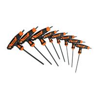 TORX raktų rinkinys su T formos rankena T9-T40, 8 vnt Truper®