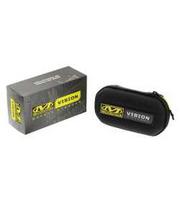 Mechanix akinių dėklas, juodas, su užtrauktuku