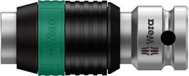 Adapteris 1/4" antgaliams su greita fiksacija Wera Zyklop, 1/4" tvirtinimas