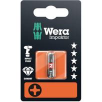 Antgalis Wera Impactor 851/1 IMP DC , 1 x PH2 x 25 mm, blisteryje