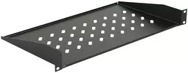 Rack lentyna LOGON RAS200BL juoda 30 kg talpa 19 colių