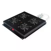 Vėdinimo blokas ROLINE 19IN DACHLÜFTEREINHEIT 4 Airflow Black – ROLINE 26.21.0246