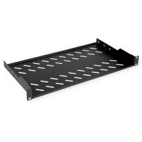 Rack lentyna ROLINE 19 colių 1U 250 mm gylis 15 kg juoda