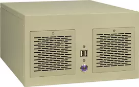 Mini serverio korpusas INTER-TECH IPC S34 su 2x USB 2.0 ir 2x 80mm ventiliatoriais