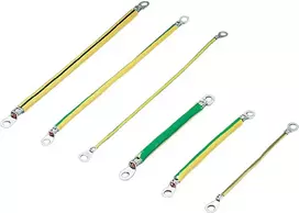 Rittal 2565.000 spintos įžeminimo kabelių rinkinys, 17 cm ilgio