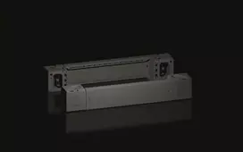 Rittal VX 8660002 cokolio kampinis elementas, priekinė/galinė apdailos plokštė, aukštis 100 mm, 600 mm pločiui