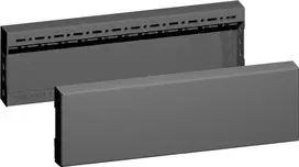 Rittal VX 8660032 cokolio šoninės apdailos plokštės, plieno lakštas, juodos (RAL 9005), 2 vnt. pakuotė