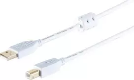 USB 2.0 laidas ShiverPeaks Type A į B 3 m 77023-WF