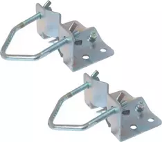 Mastfoot Clamp S/CONN ShiverPeaks 89857-SET cinkuotas plieninis spaustuvas stiebams iki 60 mm