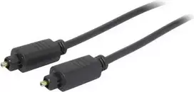 Optinis kabelis ShiverPeaks 69004-2.0 Toslink 2,0 m, 4,0 mm optinis pluoštas