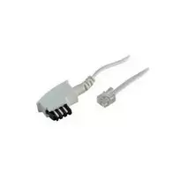 Telefono laidas ShiverPeaks S/CONN 70050-W 10 m Baltas