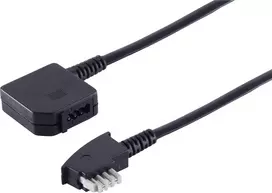 Telefono ilgintuvas ShiverPeaks 70216-6/6 TAE N kištukas — laidų adapteris telefono įrenginiams prijungti