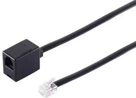 ISDN telefono ilginimo laidas ShiverPeaks 70235-6/6 — modulinė RJ jungtis, 15 m