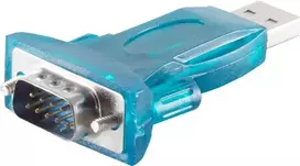 USB-Serial adapteris ShiverPeaks 75602 su LED indikatoriumi, RS232 sąsaja, USB 2.0