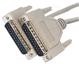 D-Sub kabelis ShiverPeaks AK 4010 — 25 kontaktų vyriškas-į-vyrišką, 1,8 m