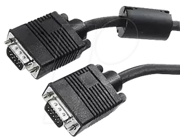 VGA monitoro laidas ShiverPeaks AK SVGA 115 SC 15m 15 kontaktų