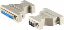 ShiverPeaks Sub-D adapteris 9 kontaktų į 25 kontaktų (modelis 78421) nuosekliajai jungčiai