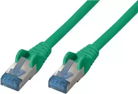 ShiverPeaks tinklo kabelis Cat6a S/FTP 0,5 m žalias