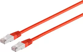 S/CONN 20m RJ45 tinklo kabelis raudonas Cat6 S/FTP (S-STP) 75726-HR
