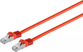 Tinklo kabelis ShiverPeaks 75511-0.5R S/FTP Cat.7 halogen-free, ilgis 0,5 m
