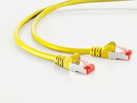 Tinklo kabelis ShiverPeaks 75720-AY Cat 6A S/FTP PIMF, 4 porų, ekranuotas vytos poros