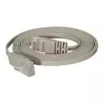 Tinklo kabelis Tecline 778003 – pilkas Cat6 U/UTP (UTP) 0,25 m, RJ-45 į RJ-45