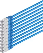 Tinklo laidas ShiverPeaks 75711-HB-SET10 CAT6 S/FTP PIMF, 4 poros, vytas