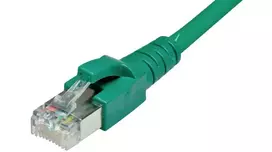 Tinklinis kabelis CAT6A ekranuotas ShiverPeaks 75715-G S/FTP PIMF, žalias