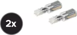 Kabelio sukimo stabdiklis ShiverPeaks 71216-S-SET2 – telefono ragelio laido apsauga nuo susisukimo