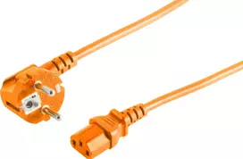 Maitinimo laidas oranžinis S/CONN 09-05047 3 m CEE7/7 C13