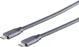 USB-C laidas ShiverPeaks 13-47010 USB 3.2 Gen 2x2 0,5 m pilkas