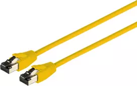 Tinklo kabelis ShiverPeaks S/CONN 08-41002 Geltonas 0,25 m Cat8.1 F/FTP