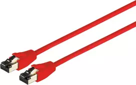 Tinklo laidas S/CONN 08-41034 Raudonas 2m Cat8.1 F/FTP