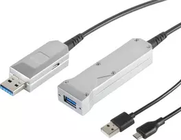 Prailginimo laidas USB ShiverPeaks S/CONN 50 m USB 3.0 A į USB 3.0 A + USB Micro B