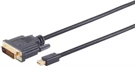 DisplayPort į DVI-D laidas ShiverPeaks 10-55025 — 1 m, DP į DVI-D (vienos jungties)