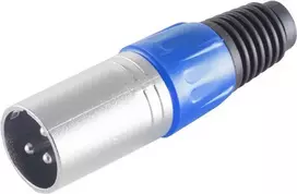 ShiverPeaks S/CONN XLR kištukas mėlynas 55002-B