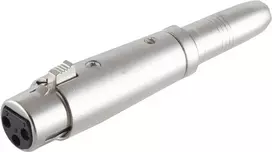 XLR į 6,3 mm stereo adapteris ShiverPeaks 55051 — subalansuotas XLR į TRS adapteris