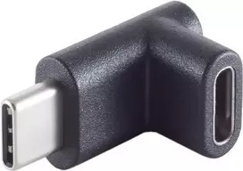 Adapteris ShiverPeaks 13-40002 USB 3.1 Type C vyriškas į moterišką 90° jungtis