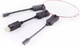 Adapterių rinkinys ShiverPeaks 10-01020 – HDMI-A į DisplayPort / Mini DisplayPort / USB-C