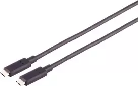 USB-C laidas ShiverPeaks S/CONN 30-41045 USB 3.2 Gen 2 3m juodas