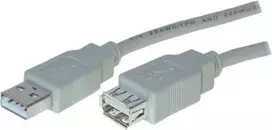 USB ilginimo laidas ShiverPeaks 77120 A kištukas į A lizdą USB 2.0 1,0 m