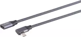 USB-C laidas ShiverPeaks S/CONN 13-56030 USB 3.2 Gen 2x2 2m pilkas