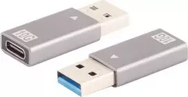 USB A į USB C adapteris ShiverPeaks 14-05033 – USB 3.1, 10Gbps