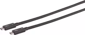 USB-C laidas ShiverPeaks 13-72025 Type-C į Type-C TB4 UltraFlex 1 m