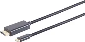 HDMI-A į USB Type-C laidas ShiverPeaks 10-61185, 8K@60Hz, 1,8 m