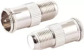 F-Quick jungties į F lizdą adapterių rinkinys ShiverPeaks 85320-EC-SET2 (koaksialinio ryšio priedas)